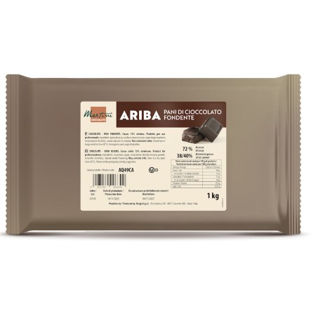 CIOCCOLATO FONDENTE MARTINI 72% KG.1