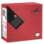 TOVAGLIOLO 38X38 2V TISSU ROSSO 40 PZ.