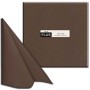 TOVAGL.40X40 AIRLAID-PLUS CACAO PZ.50