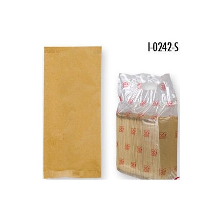 BUSTE POSATE CARTA PAGLIA+TOV. 125 PZ.