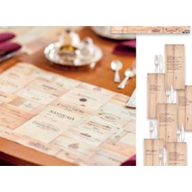 TOVAGLIETTA 30X40 STAMPA'ENOTECA'250 PZ.
