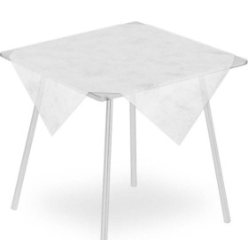 TOVAGLIA AIRSPUN-TNT 100X100 BIANCA 25PZ