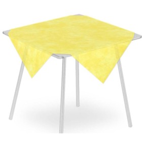 TOVAGLIA AIRSPUN TNT 100X100 GIALLA 25PZ