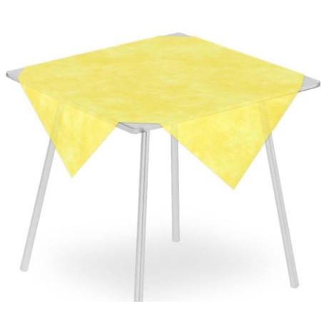 TOVAGLIA AIRSPUN TNT 100X100 GIALLA 25PZ