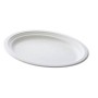PIATTO OVALE 26X19 POLPA DI CELL.50 PZ