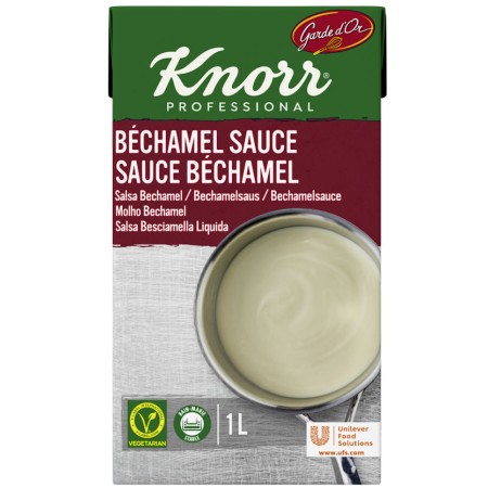 SALSA BESCIAMELLA LIQUIDA KNORR PRO LT.1