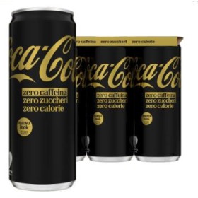 COCA-COLA ZERO-ZERO LATTINA SLIM 33 CC