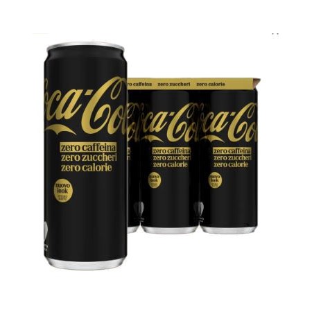 COCA-COLA ZERO-ZERO LATTINA SLIM 33 CC