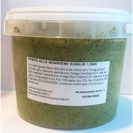 PESTO ALLA GENOVESE CLASS.CONDI' KG.1,5