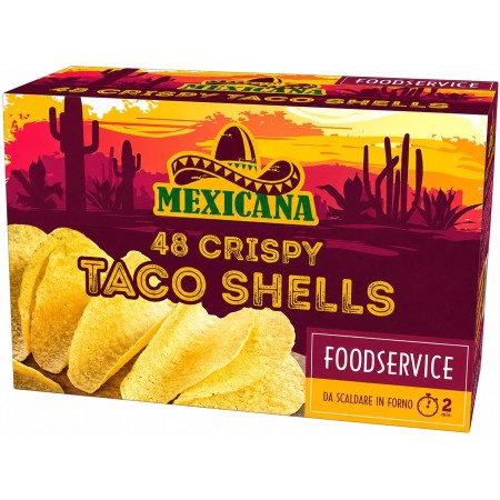 TACO SHELLS MEXICANA GR.600 PZ.481