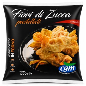 FIORI DI ZUCCA PASTELLATI KG. 1 GELO