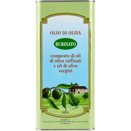 OLIO EXTRA VERGINE'BURINATO' LATTA Lt.5
