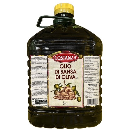 OLIO DI SANSA E OLIVA COSTANZA PET LT.5