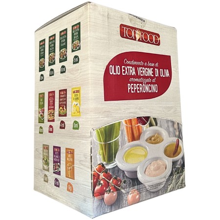 OLIO EVO AL PEPERONCINO ML.8 CF.100 PZ.