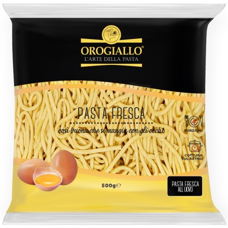TONNARELLI UOVO FRESCA'ORO GIALLO'GR.500