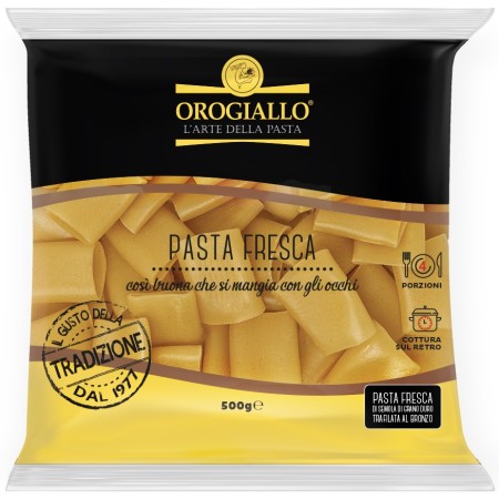 PACCHERI DI SEMOLA PASTA FRESCA GR.450