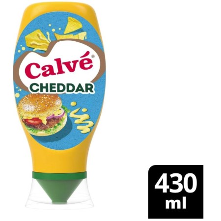 SALSA CHEDDAR CALVE' SQUEEZER GR.430
