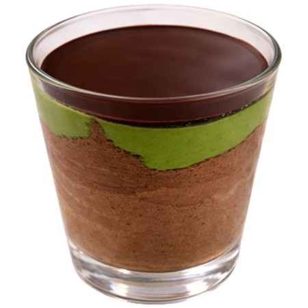 BICCHIERINO VETRO CHOCO DUBAI GR.110