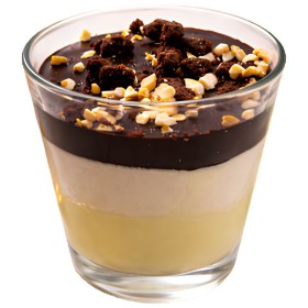 BICCHIERINO VETRO BACIO BIANCO GR.110
