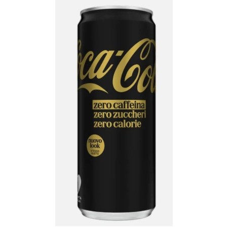 COCA-COLA ZERO-ZERO LATTINA SLIM 33 CC