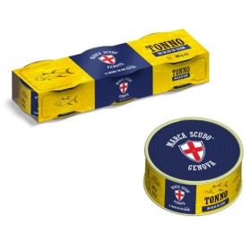 TONNO 'SCUDO' IN OLIO DI GIRASOLE GR.80